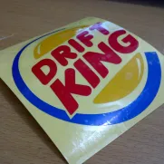 JDM Style Sticker drift king burger 2nd 