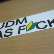JDM Style Sticker jdm as fuck 