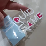 Decorative Sticker squid english